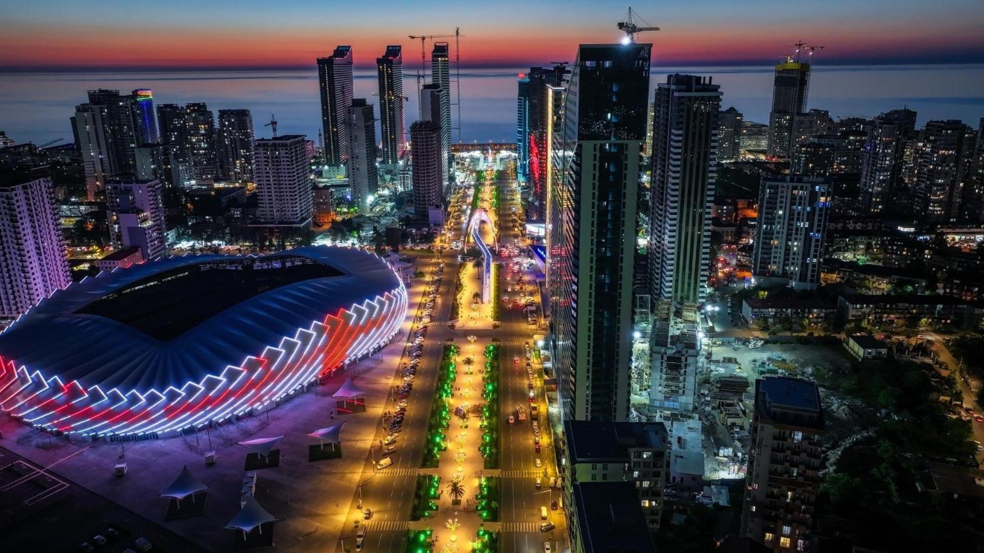 Moonlight Apart-Hotel Batumi Esterno foto